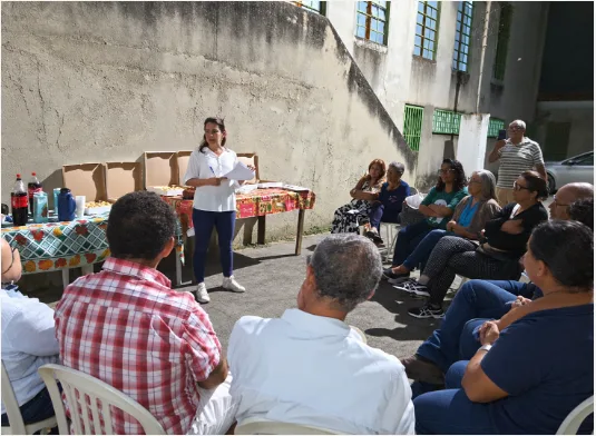 Oficina comunitária de educação ambiental
